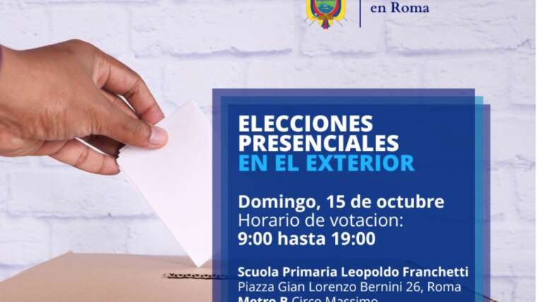 Los ecuatorianos en el exterior vuelven a votar el 15 de octubre 2023